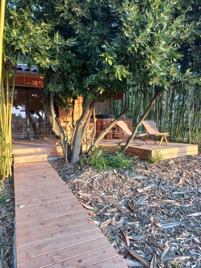 Maisonette Et Spa Bois La Bégude-de-Mazenc Zewnętrze zdjęcie